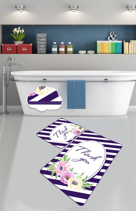 Mijölnir Juego de alfombrillas de baño Multicolor (2 piezas) Mijölnir Juego de alfombrillas de baño Multicolor (2 piezas)